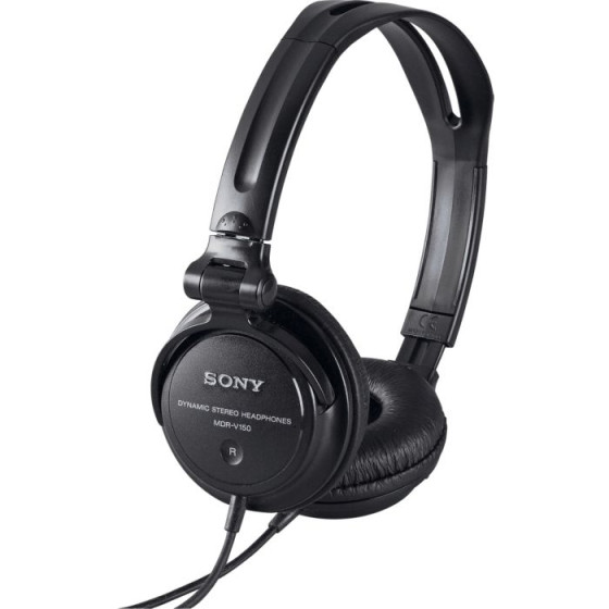 Sony MDRV150 DJ Headphones - Black