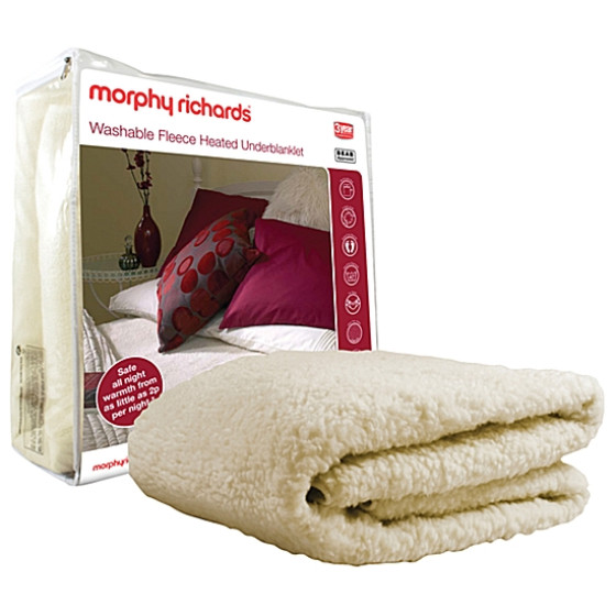 Morphy Richards 75149 Single Fleece Heated Underblanket