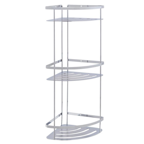 Argos Home Flat Plate 3 Tier Bathroom Corner Caddy