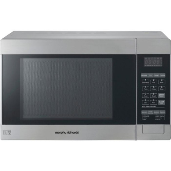 Morphy Richards ES823EEIF-P 23L Combi Microwave - Stainless Steel