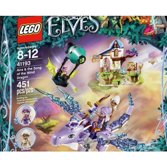 Lego 41193 Elves Aira Song Of The Wind Dragon Playset