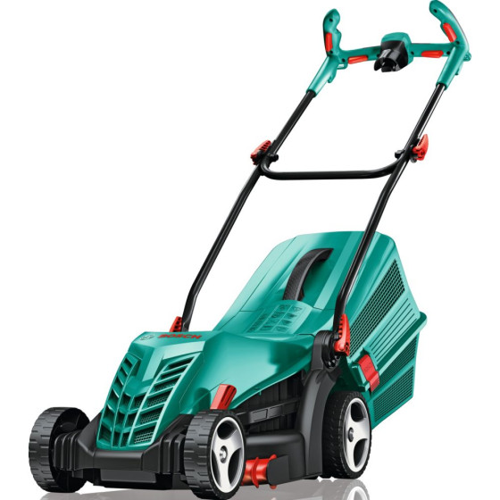 Bosch Rotak 37-14 Ergo Electric Rotary 1400w Lawnmower - 37cm (No Rear Roller)