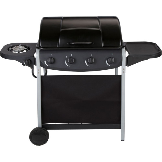 4 Burner Gas BBQ with Side Burner