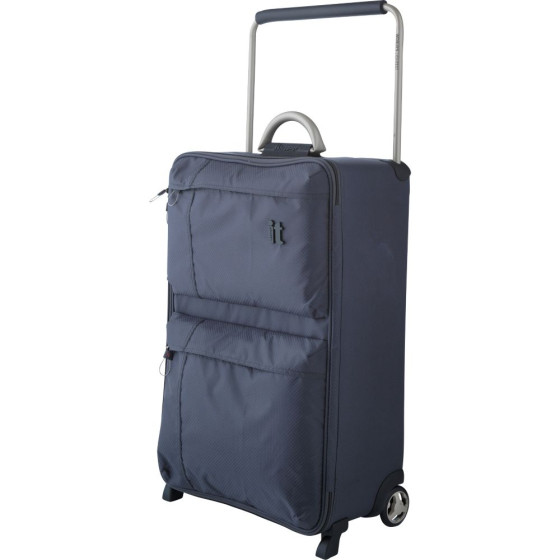 IT World's Lightest Medium 2 Wheel Suitcase - Charcoal