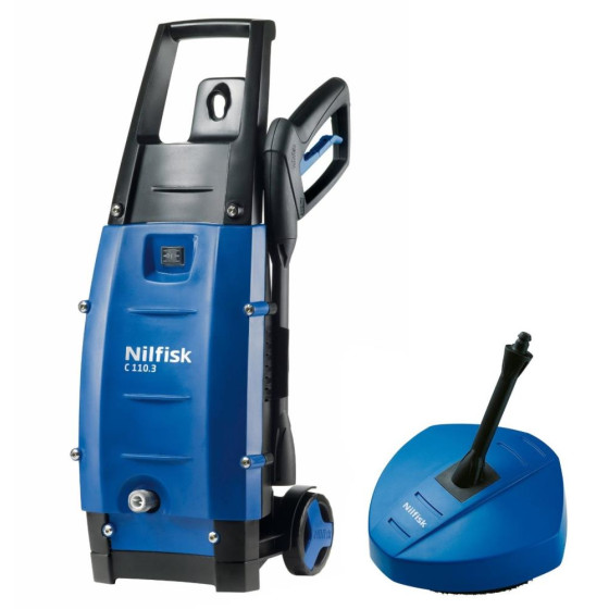 Nilfisk C110 3-5 PC X-Tra Pressure Washer Patio Cleaner Set
