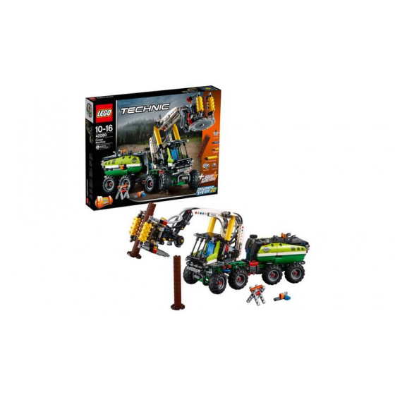 Lego 42080 Technic Forest Machine Forklift Toy Truck
