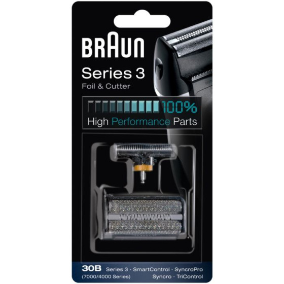 Braun 30b Series 3 Heads and Foil Cutter Pack
