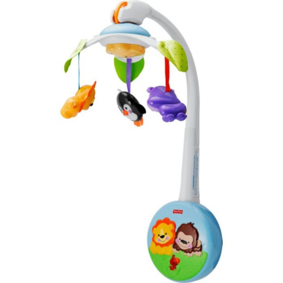 Fisher-Price Precious Planet Wind Up Cot/Buggy Mobile