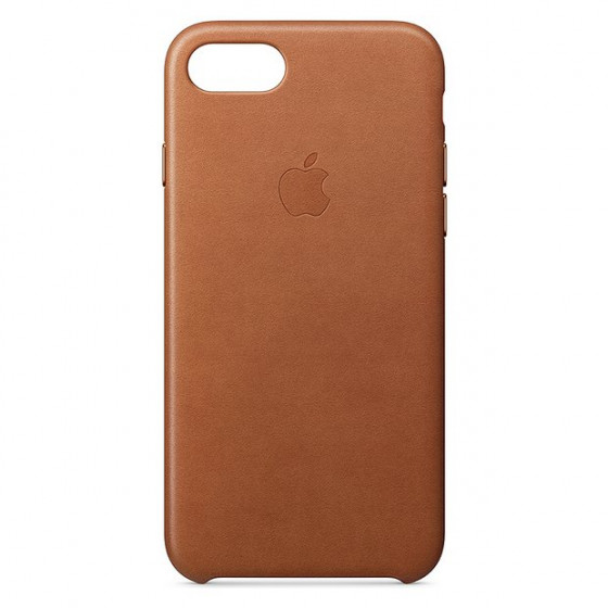Apple iPhone 7 Plus Leather Case - Saddle Brown