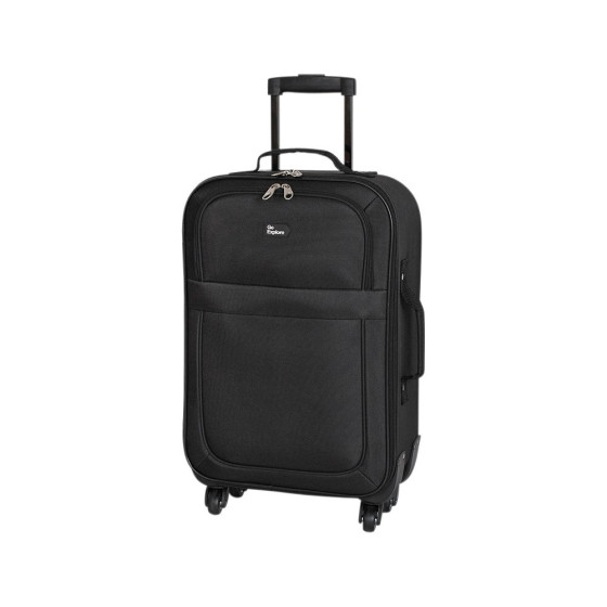IT Go Explore Small 4 Wheel Suitcase - Black