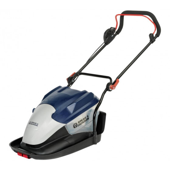 Spear & Jackson Hover Collect Lawnmower - 1700W (No Mulching Plug)