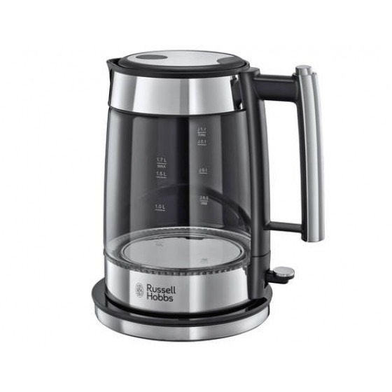 Russell Hobbs Elegance 3kw Glass Cordless Kettle - Black