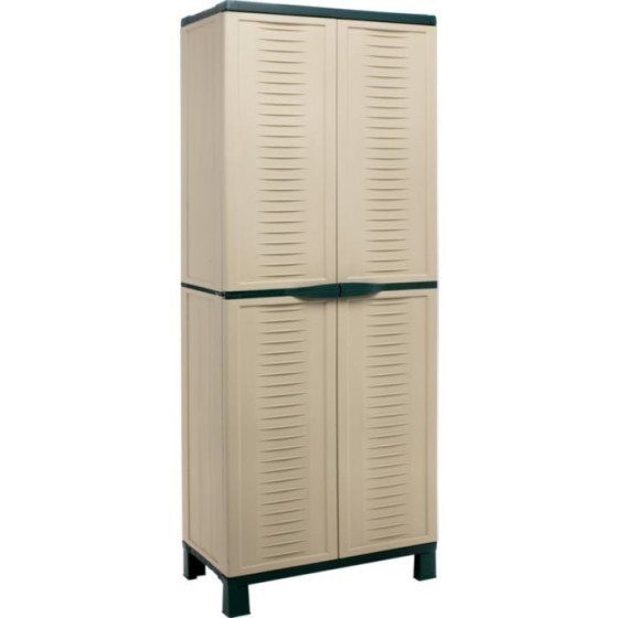 Medium Plastic Garden Storage Cupboard.