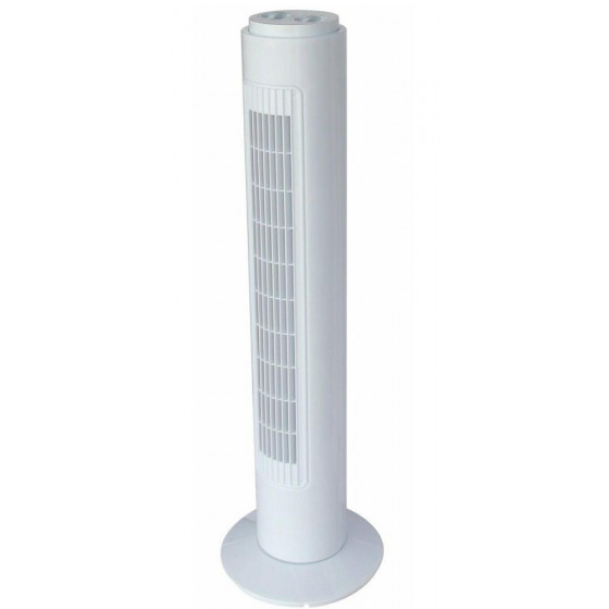 Challenge Oscillating Tower Fan - White