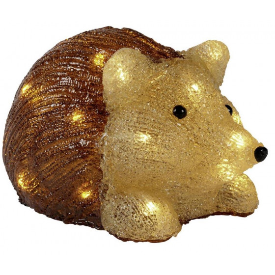 Home Warm White Acrylic Light Up LED Hedgehog