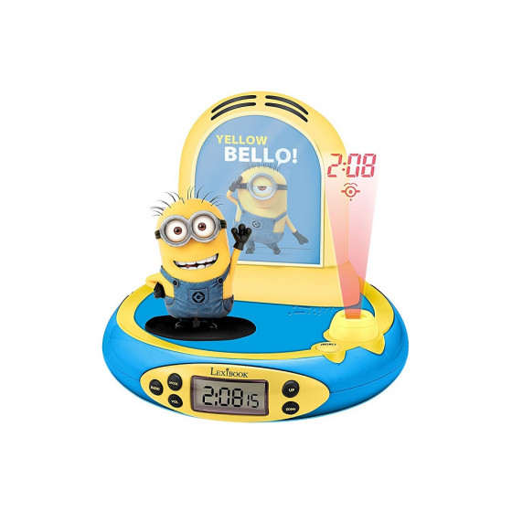 Minions Projector Clock Radio
