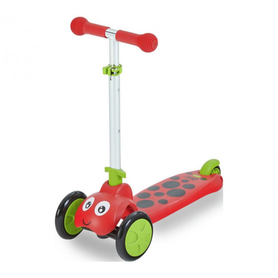 Scootiebug Spot Ladybird Tri-Scooter