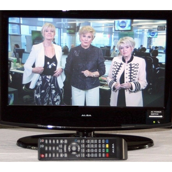 Alba CFD1671A 16in HD Ready LCD TV/DVD Combi - Black