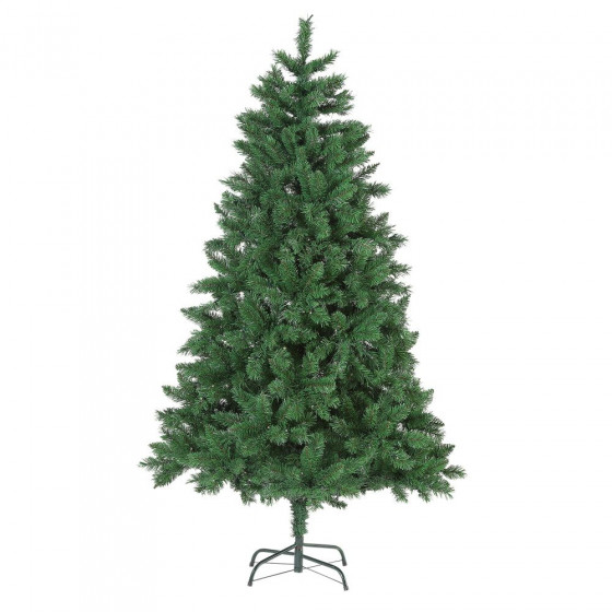 Heart of House 6ft Pre-lit Nordic Fir Colour Switch Christmas Tree - Green