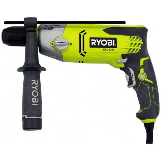 Ryobi RPD1010-K Corded Hammer Drill - 1010w