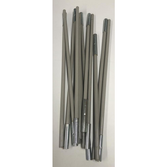 Replacement Grey Pole For Trespass Go Further 6 Man 2 Room Tunnel Tent - 3224780