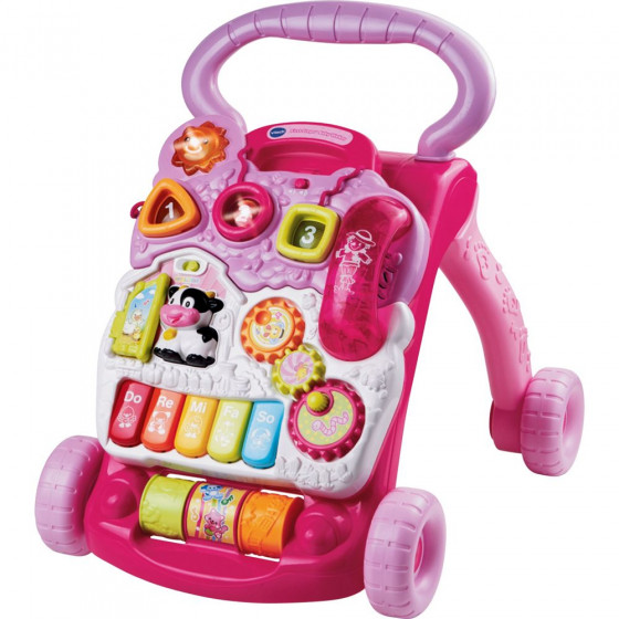 VTech First Steps Baby Walker - Pink (No Phone)