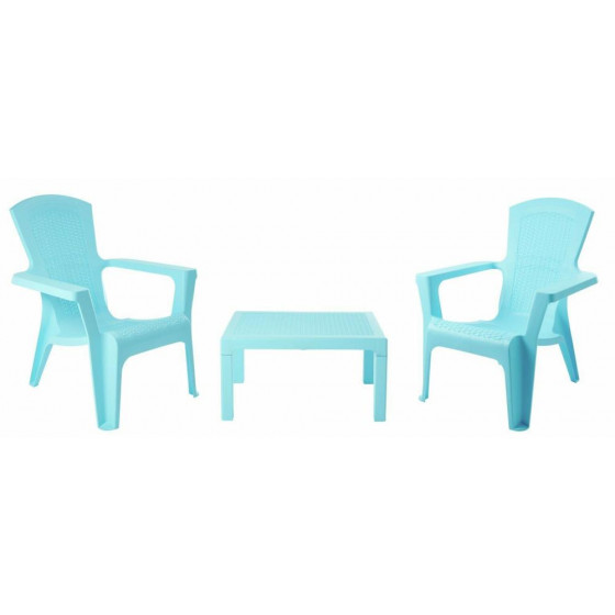 Home Baltimore 2 Seater Bistro Set - Blue