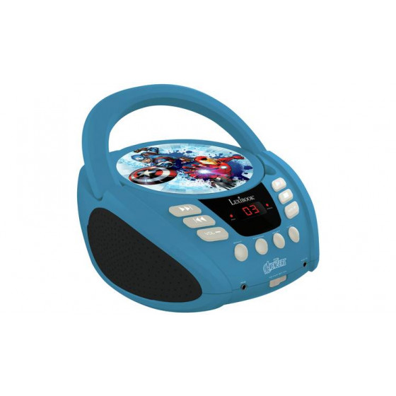 Lexibook Avengers CD FM Boombox - Blue