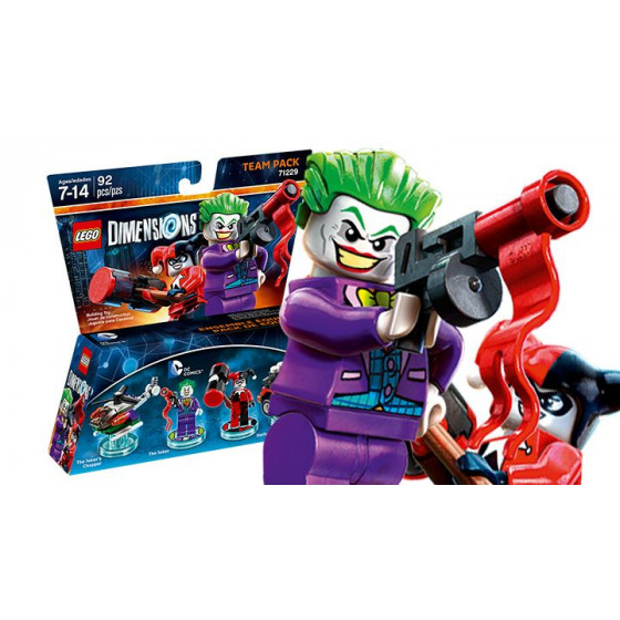 LEGO 71229 Dimensions Joker & Harley Team Pack