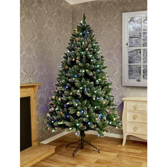 Premier Decorations 6ft Pre-Lit Rockingham Forest Frazer Christmas Tree
