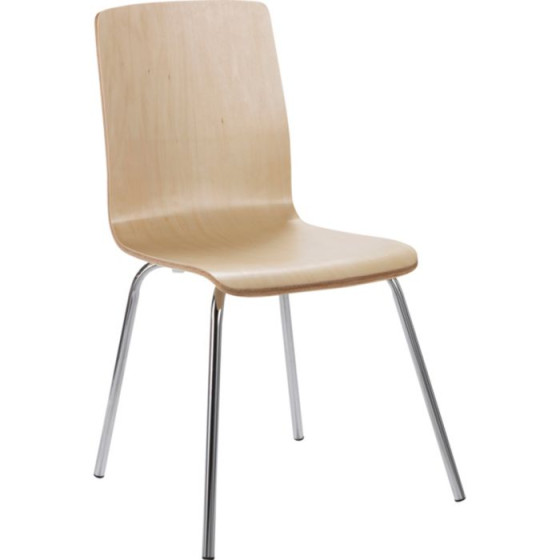 Argos Value Range Bentwood Natural Dining Chair
