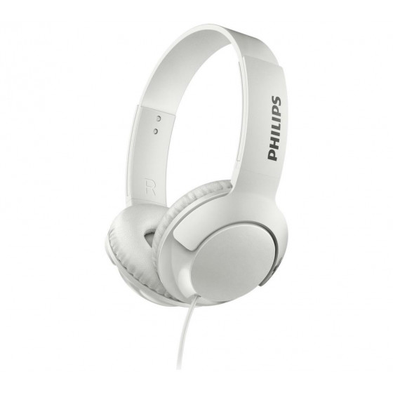 Philips SHL3070 On-Ear Headphones - White