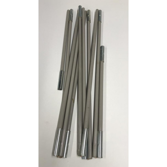Grey Colour Coded Pole For Trespass 6 Man 2 Room Tunnel Tent - 3093117