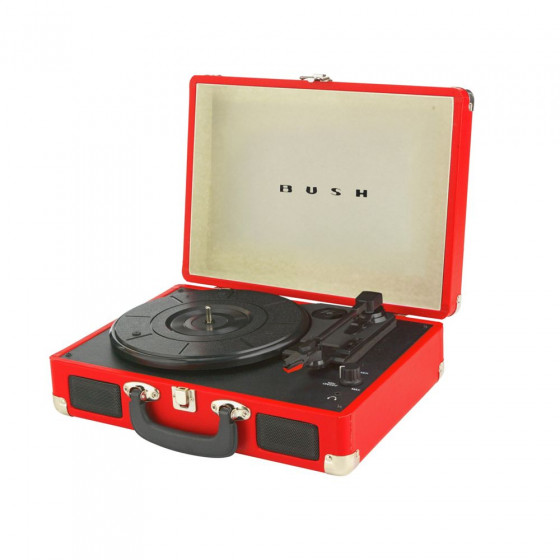 Bush Classic Turntable - Red (Unit Only)