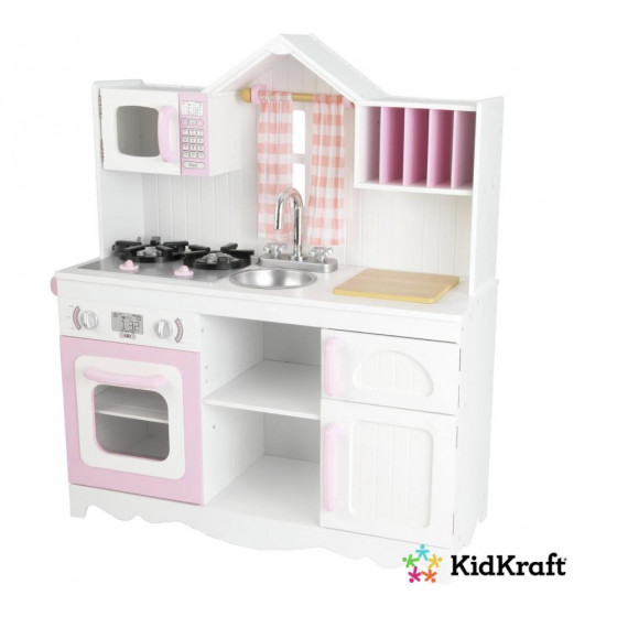 KidKraft Modern Country Wooden Play Kitchen