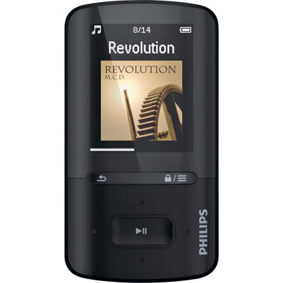 Philips 4GB GoGear VIBE MP3 Player with Video - Black