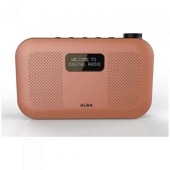 Alba Stereo DAB Radio - Orange