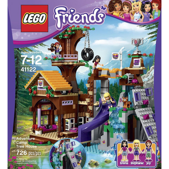Lego 41122 Friends Adventure Camp Tree House Playset
