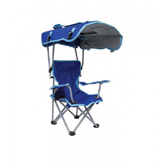 Kelsyus Kids Canopy Camping Chair - Royal Blue