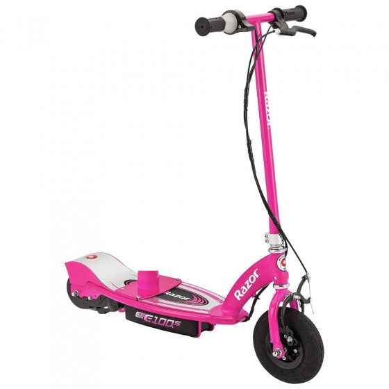 Razor E100S Electric Scooter - Pink (No Seat & No Charger)