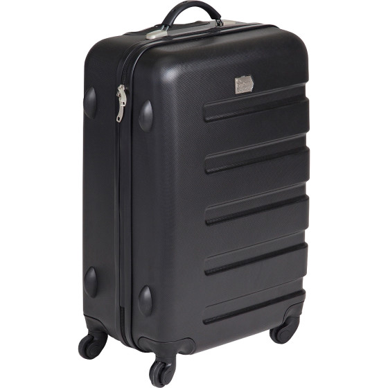 Go Explore Signature Medium 4 Wheel Suitcase - Black