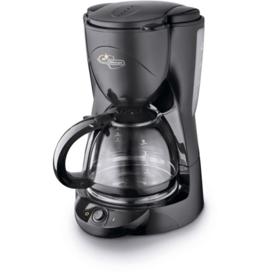 Delonghi ICM2B Black Filter Coffee Machine 10 Cup 