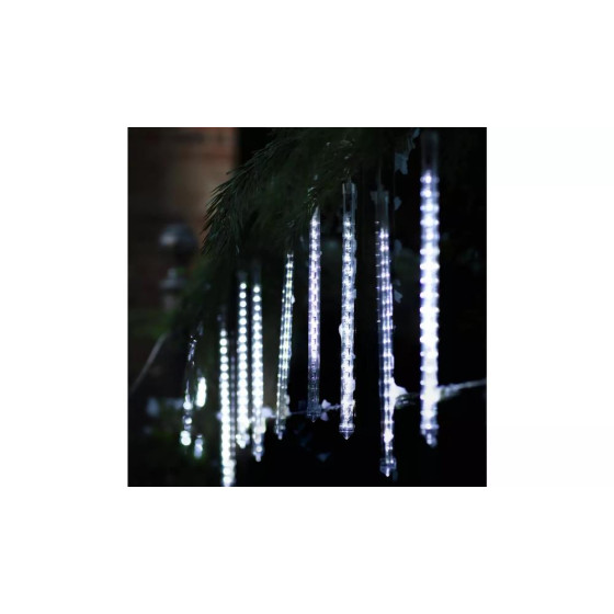 Habitat 180 Bright White Chasing Waterfall LED Christmas Lights - 9m