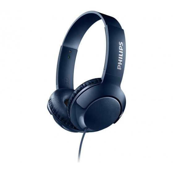 Philips SHL3070 On-Ear Headphones - Blue