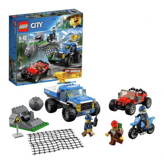 Lego City Police Dirt Road Pursuit Toy Car - 60172