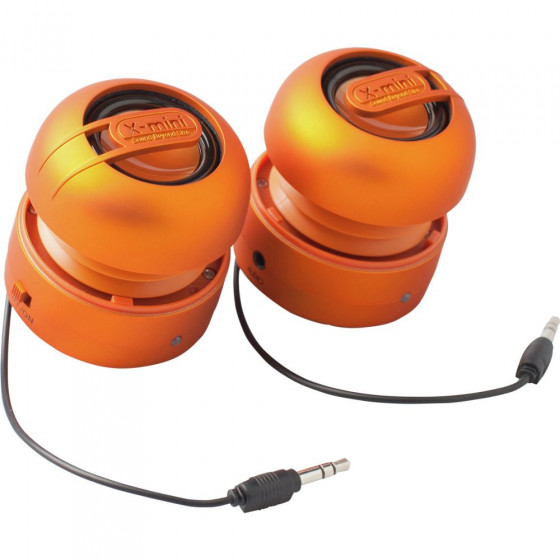 X-Mini Max Stereo Speakers - Orange