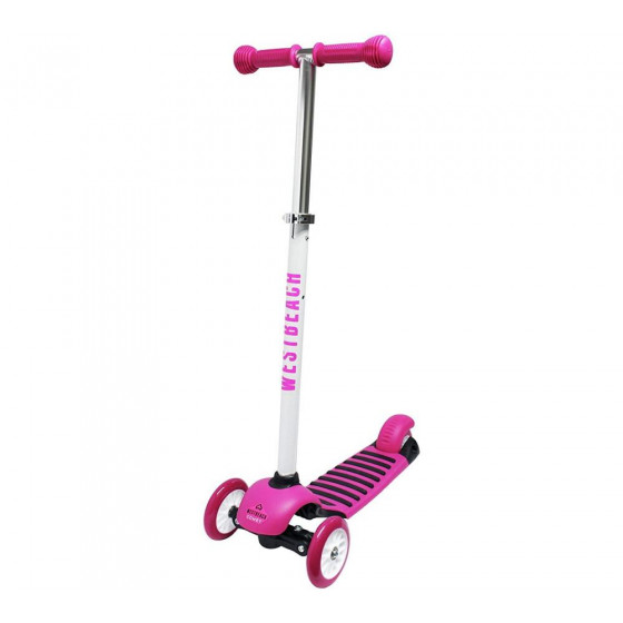 Westbeach Comet Tri Scooter - White & Pink