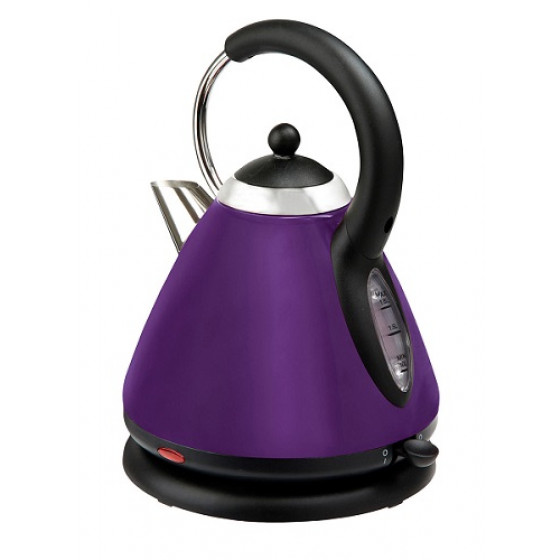 Home of Style Pyramid Kettle - Metallic Purple
