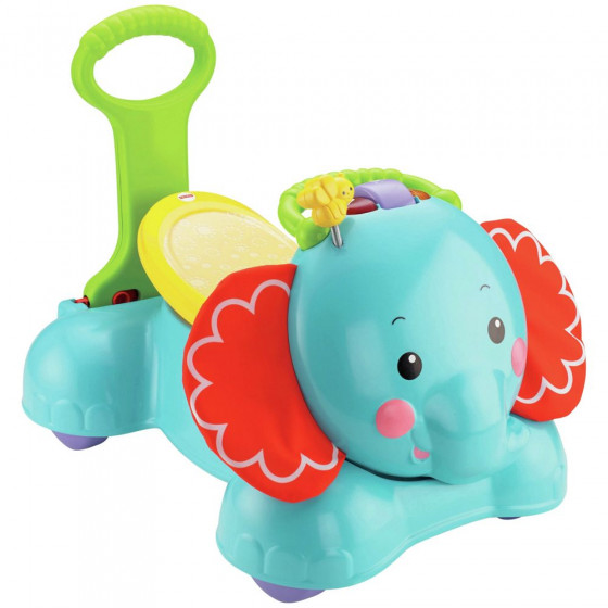 Fisher Price 3-in-1 Bounce,Stride and Ride Elephant