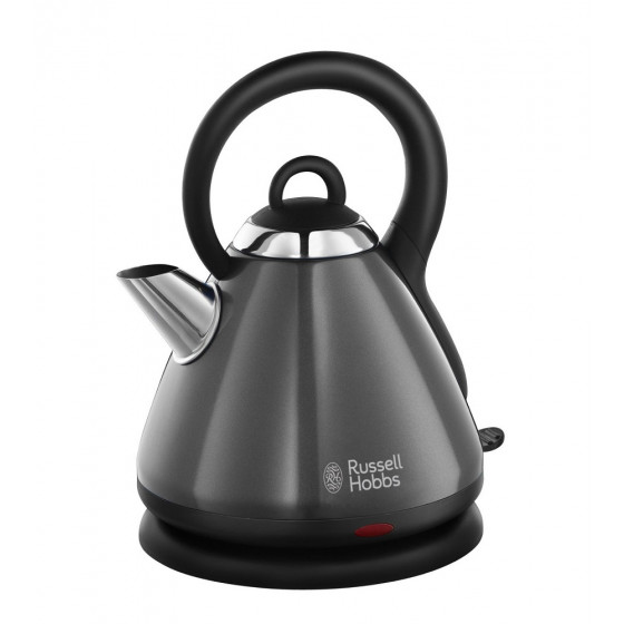 Russell Hobbs 19144 Heritage Kettle 1.8L - Metallic Graphite Grey